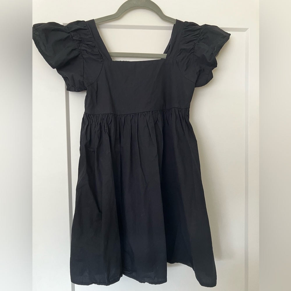 Cotton On girls black dress